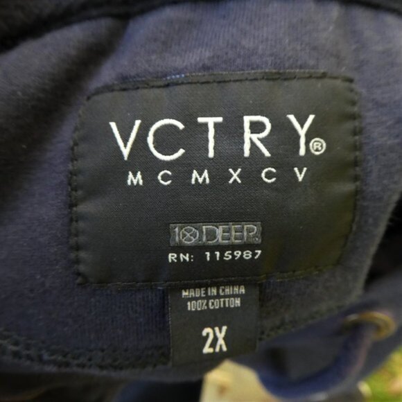 10Deep VCTRY MCMXCV Hoodie Sweatshirt Patriotic Flag Cotton Engineered 2X XXL - Picture 7 of 8